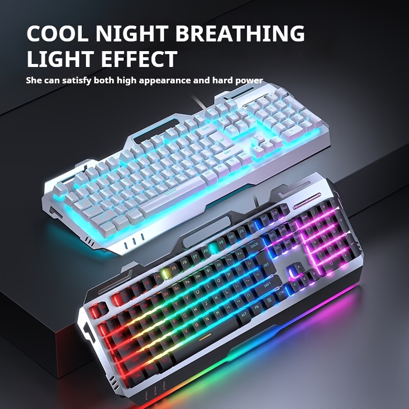 Gaming Keyboard Bundle - EWEADN GX80Z Gamingowa klawiatura membranowa, 104