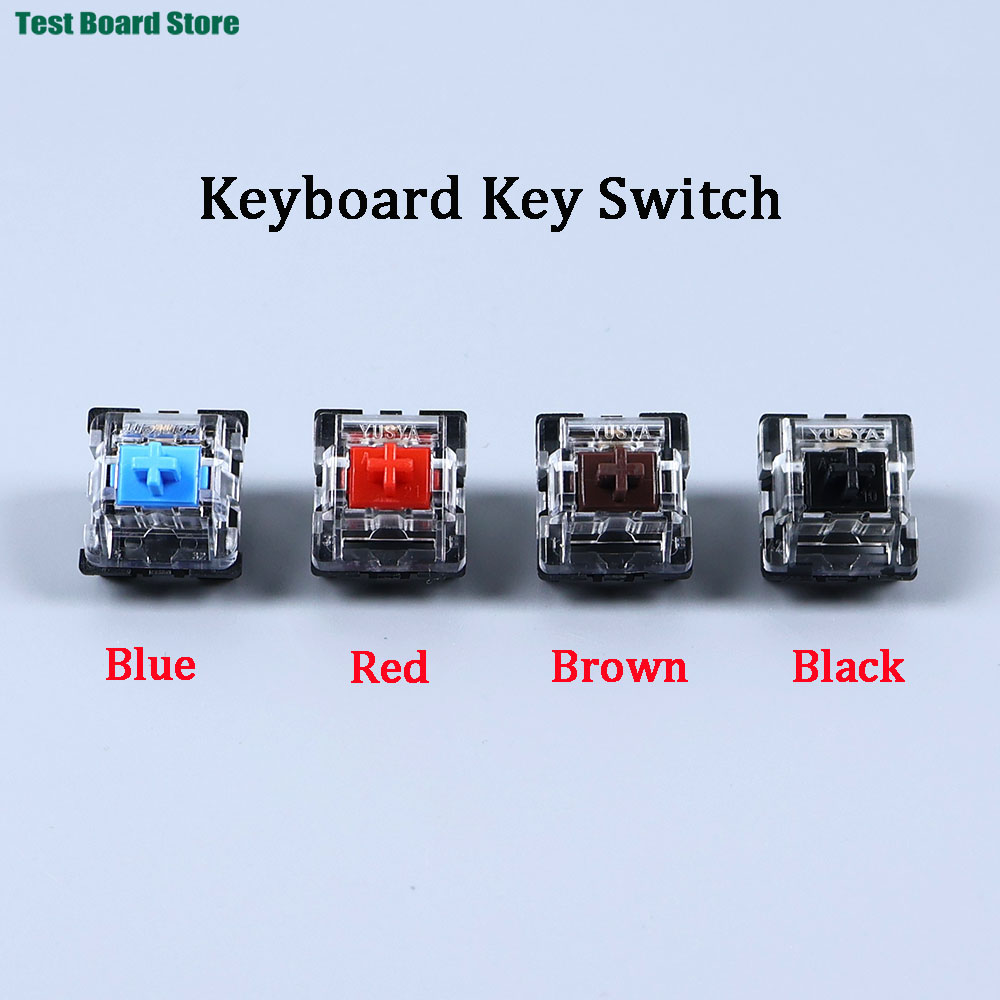 Gaming Keyboard Blue - Przełączniki klawiaturowe 2-pinowe Clicky Linear Tactile