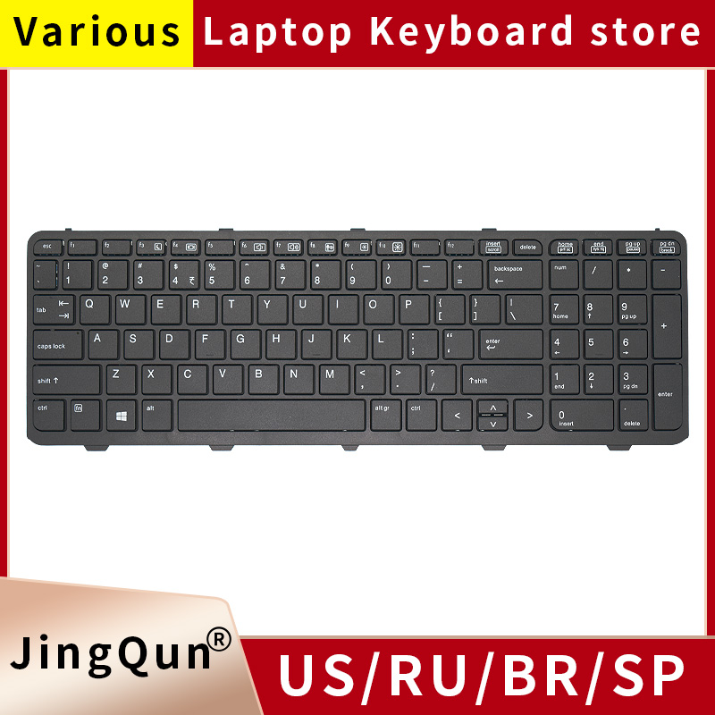 Gaming Keyboard Hp - Klawiatura SP/US/Rosyjska DO HP PROBOOK 450