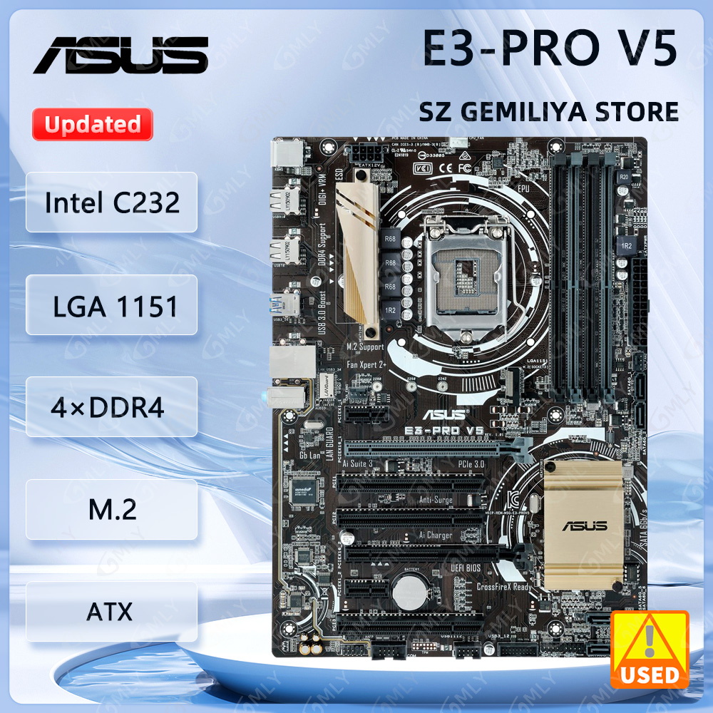 Intel Cpu Core I5 - Płyta główna Asus E3-PRO V5 LGA