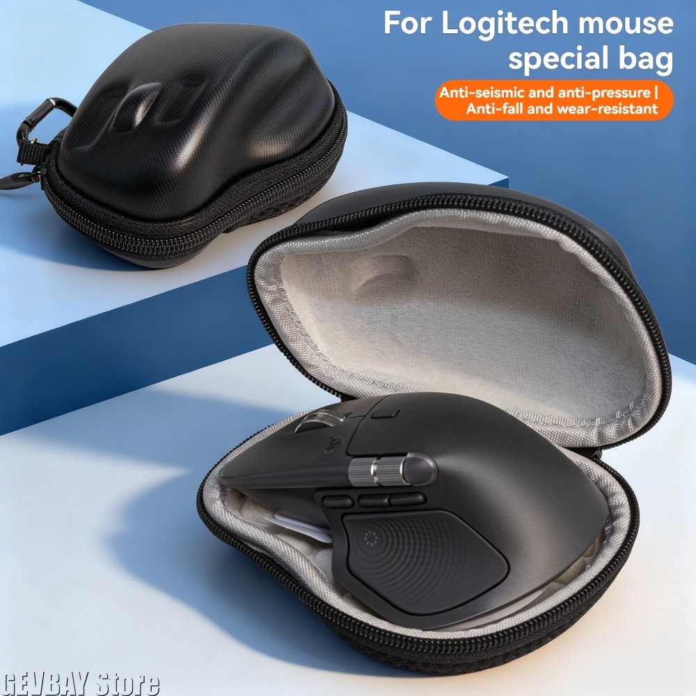 Gaming Keyboard And Mouse Wireless - Twardy bezprzewodowy futerał na mysz do