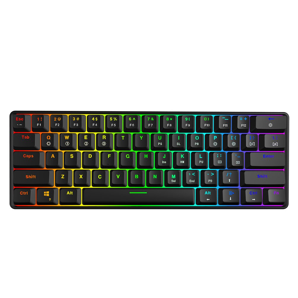 Gaming Keyboard Bundle - SKYLOONG GK61 Mini przenośna 60% klawiatura