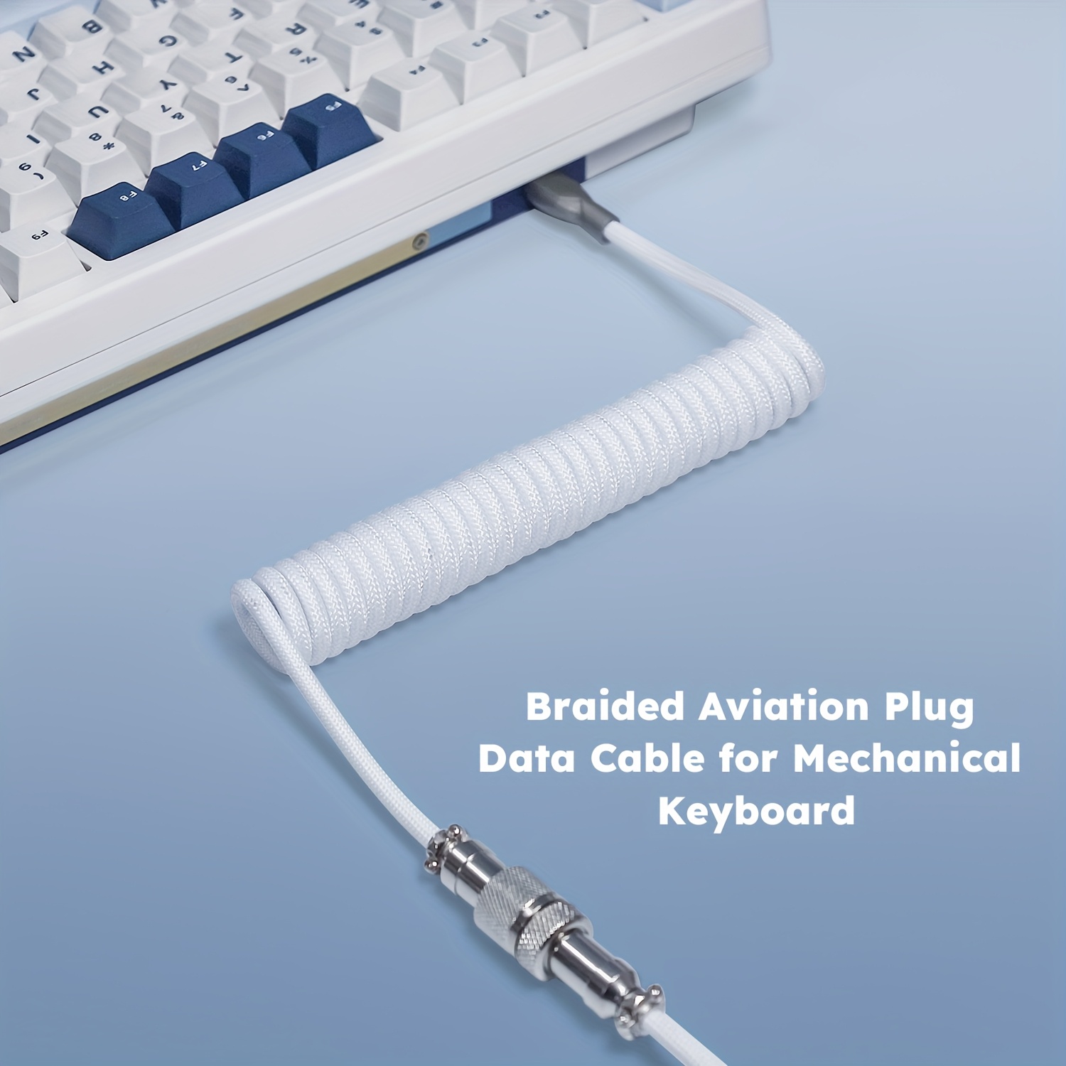 Gaming Keyboard Types - Kabel spiralny do klawiatury mechanicznej, typ