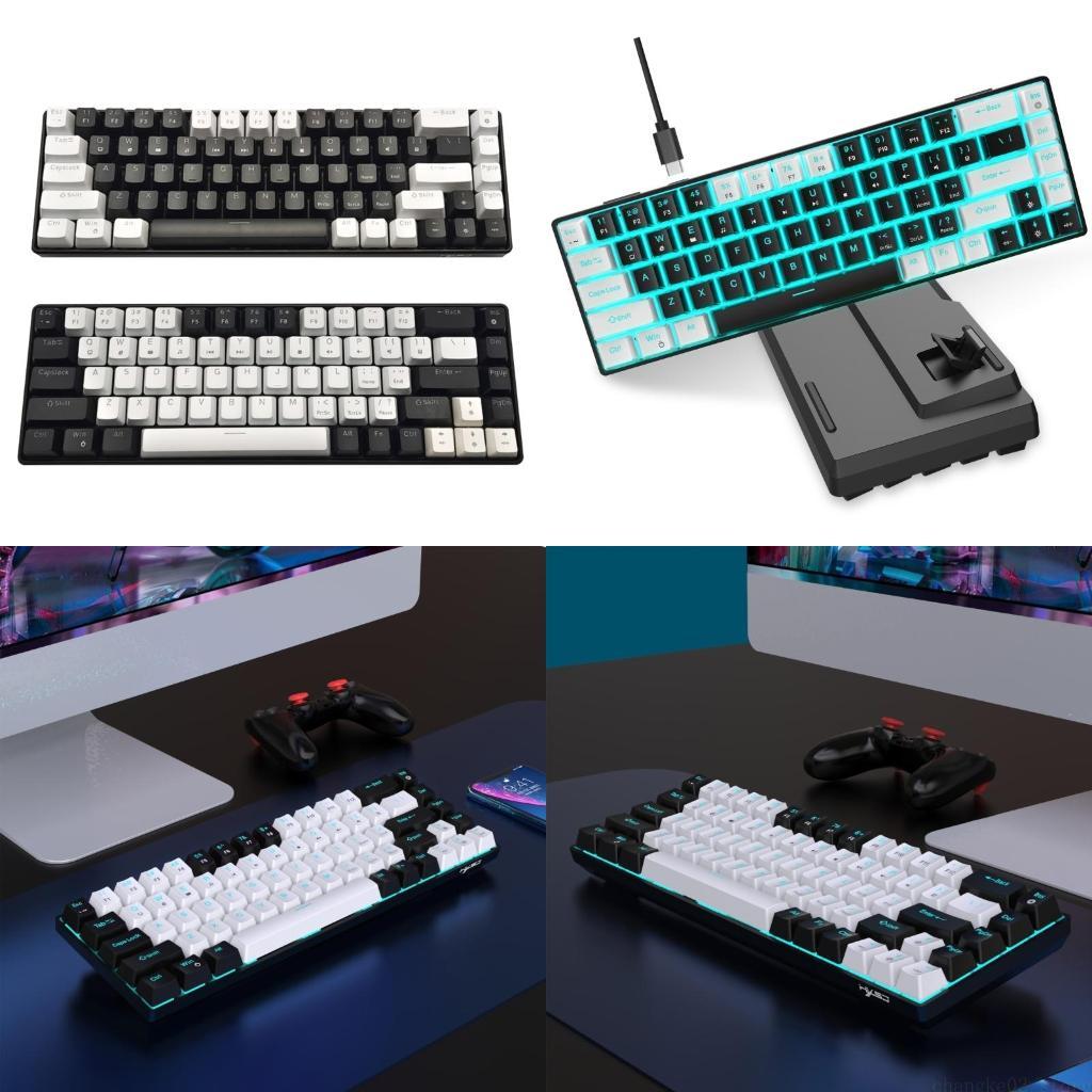 Gaming Keyboard Blue Switches - Klawiatura mechaniczna z możliwością wymiany podczas