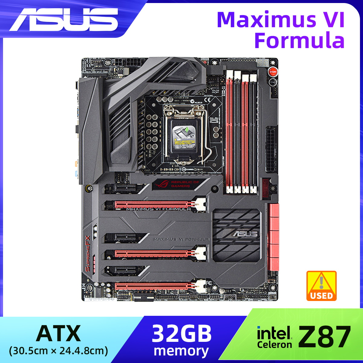 Intel Cpu Core I5 - Płyta główna ASUS MAXIMUS VI FORMULA