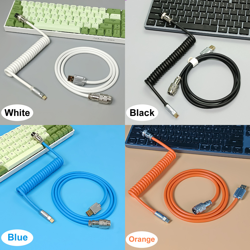 Gaming Keyboard Types - 1.8M PU 6.0 mechaniczna klawiatura zwinięta