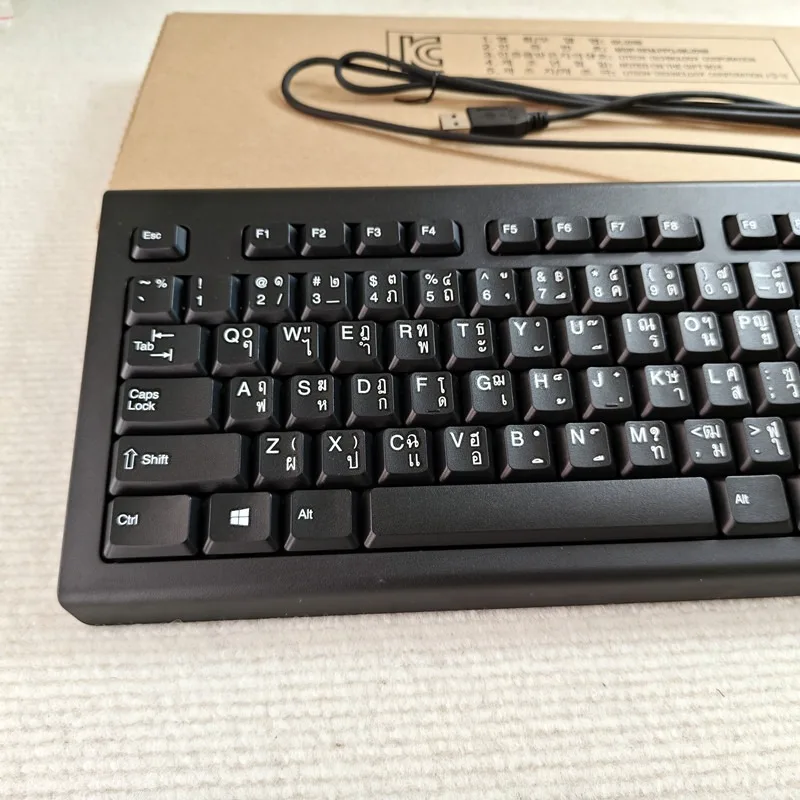 Klawiatura przewodowa USB z uk – Gaming Keyboard Blue Switches recenzja i cena