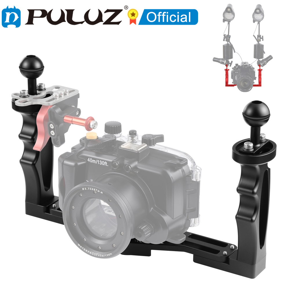 PULUZ Podwójne Uchwyty Alumini – Stabilizer Screw In recenzja i cena