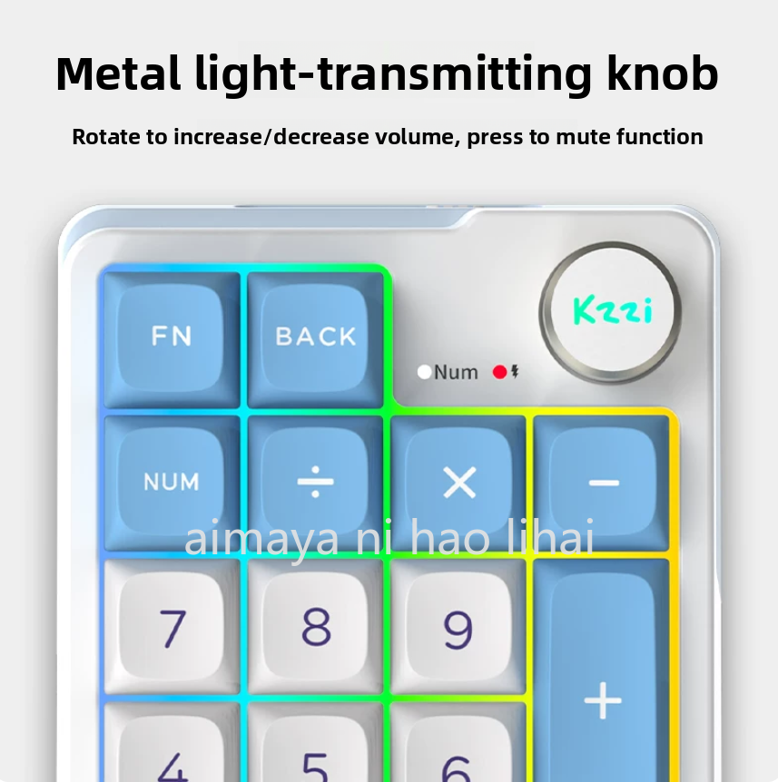 Klawiatura mechaniczna Kzzi K2 – Gaming Keyboard Mini recenzja i cena