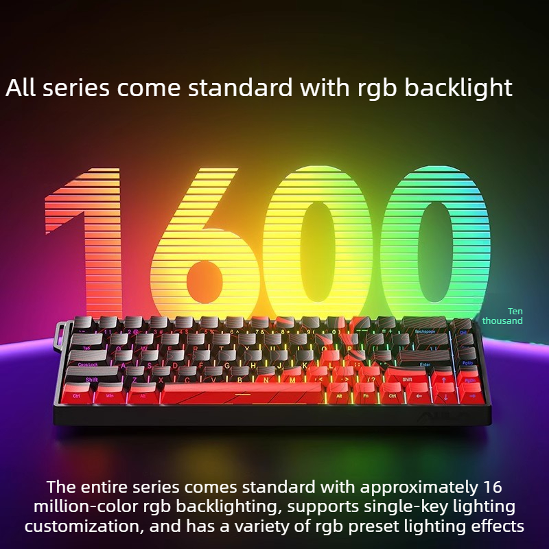 AULA WiN60/68HE Klawiatura Mag – Gaming Keyboard Blue Switches recenzja i cena