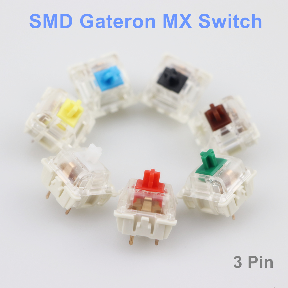 Gateron SMD przełączniki czarn – Gaming Keyboard Blue Switches recenzja i cena