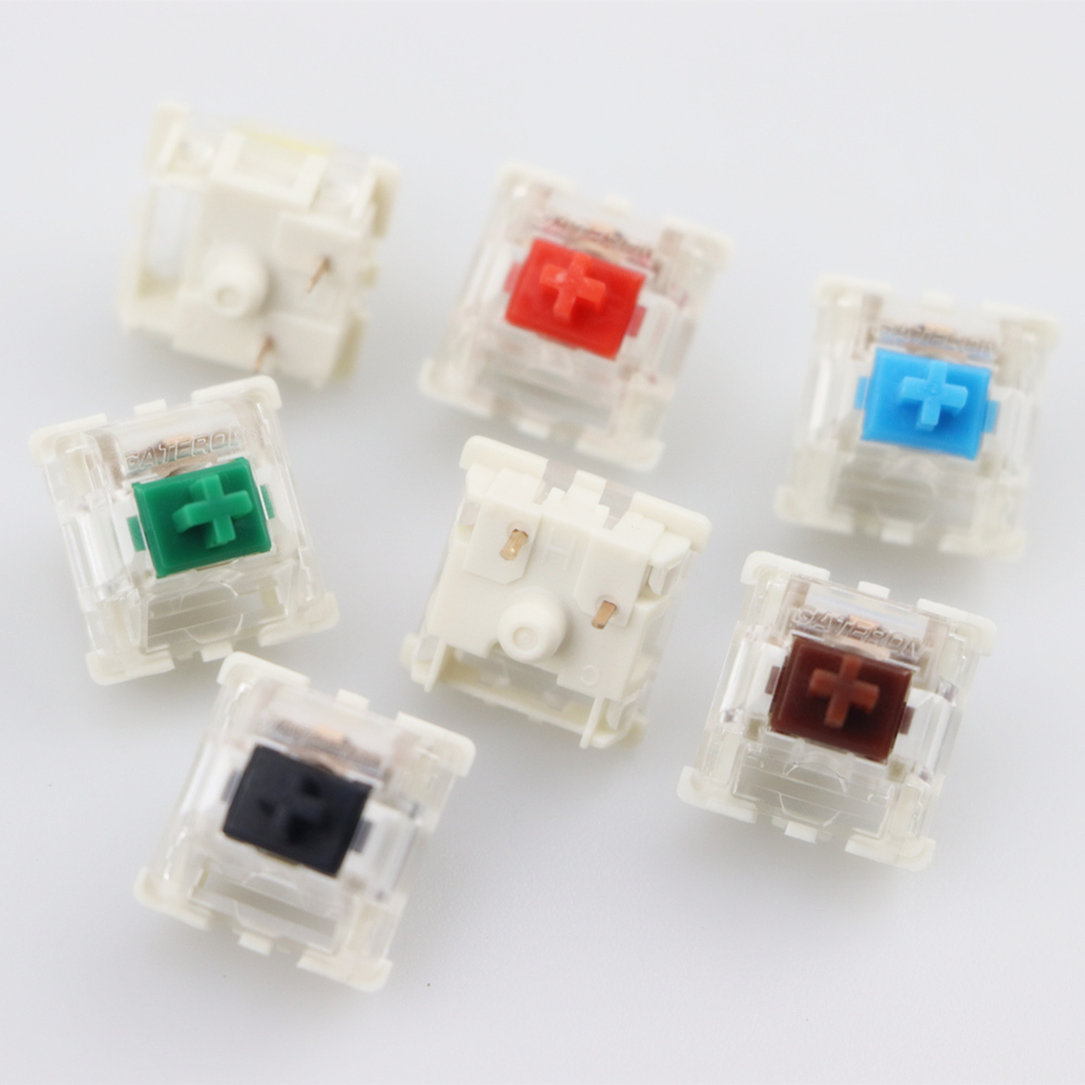 Gateron SMD przełączniki czarn – Gaming Keyboard Blue Switches recenzja i cena
