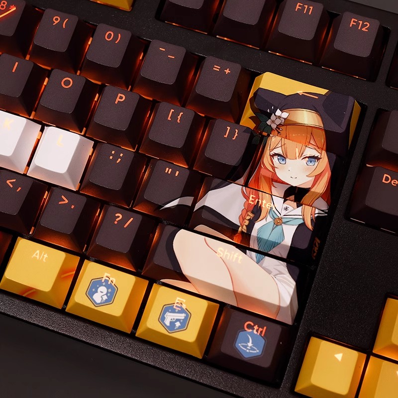108 klawiszy/zestaw Blue Archi – Gaming Keyboard Blue recenzja i cena