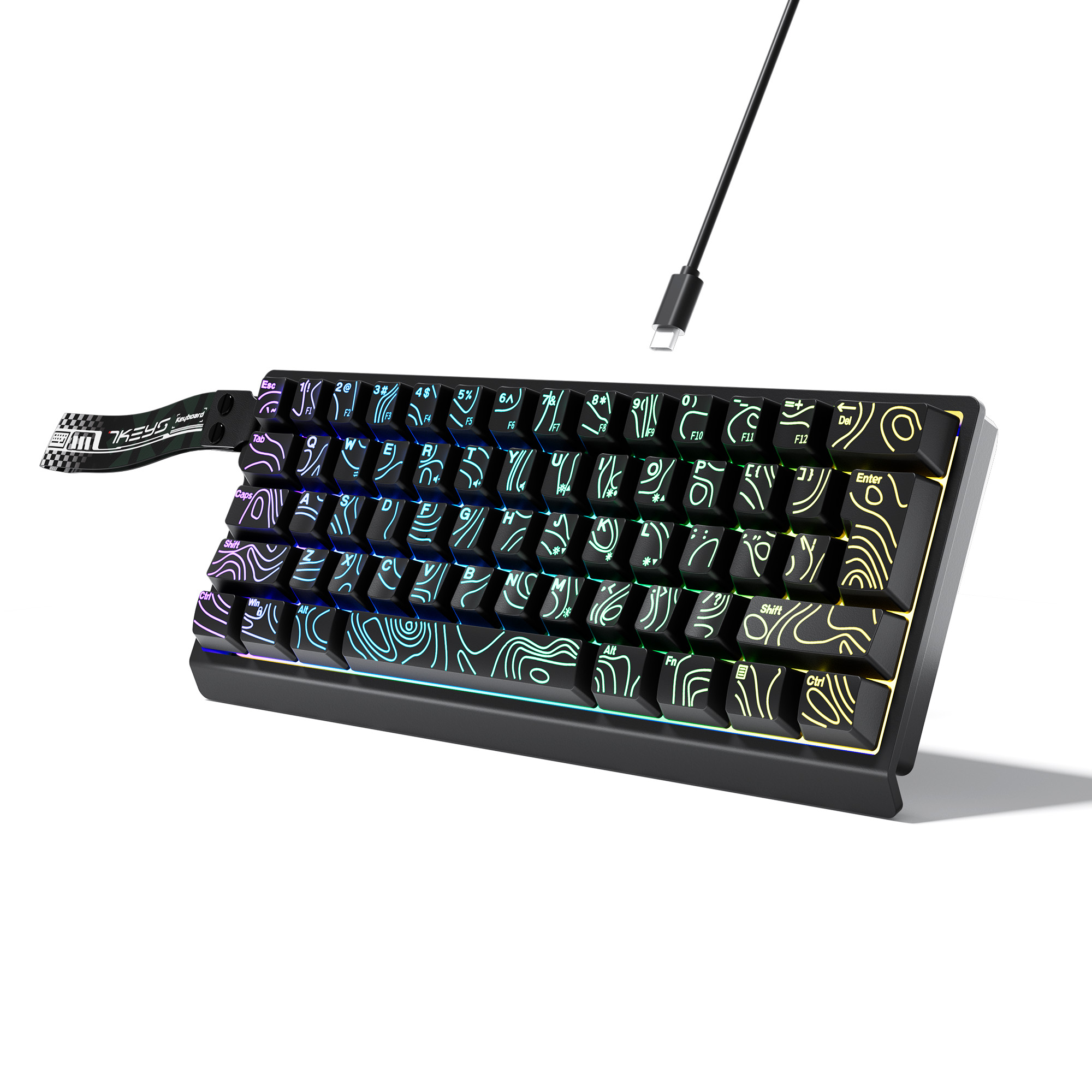 Kompaktowa klawiatura przewodo – Gaming Keyboard Blue Switches recenzja i cena