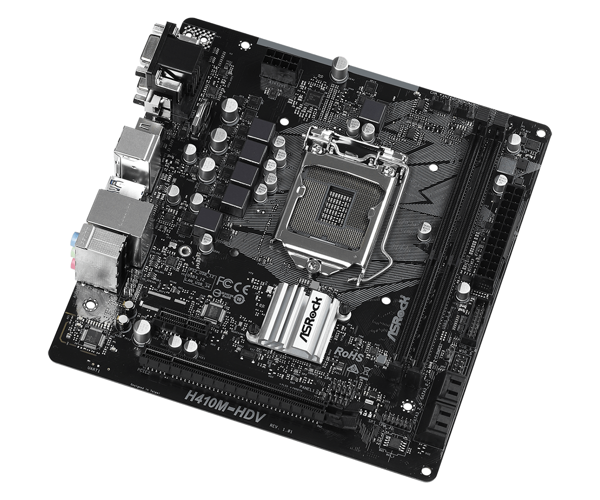 Płyta główna ASROCK H410M-HDV  – Intel Cpu Core I5 recenzja i cena