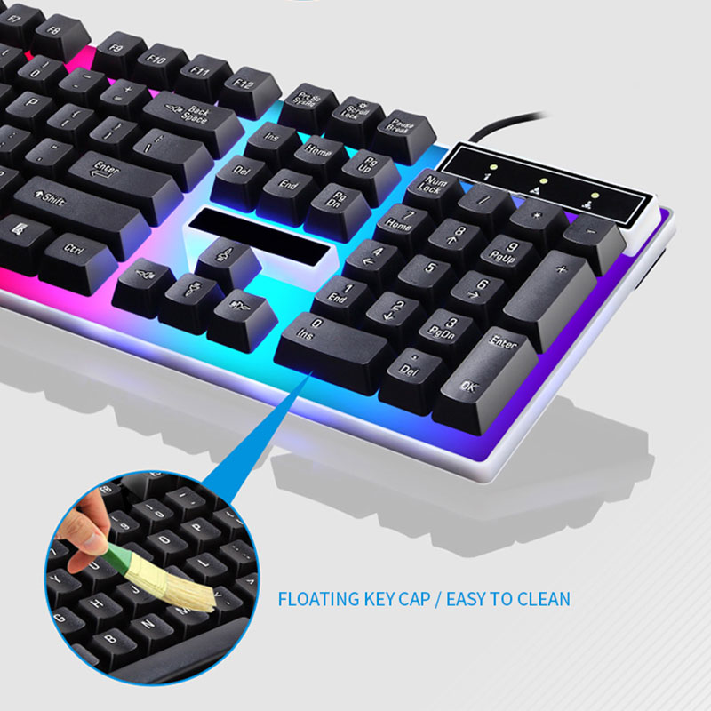 Klawiatura do gier RGB Zestaw  – Gaming Keyboard Bundle recenzja i cena