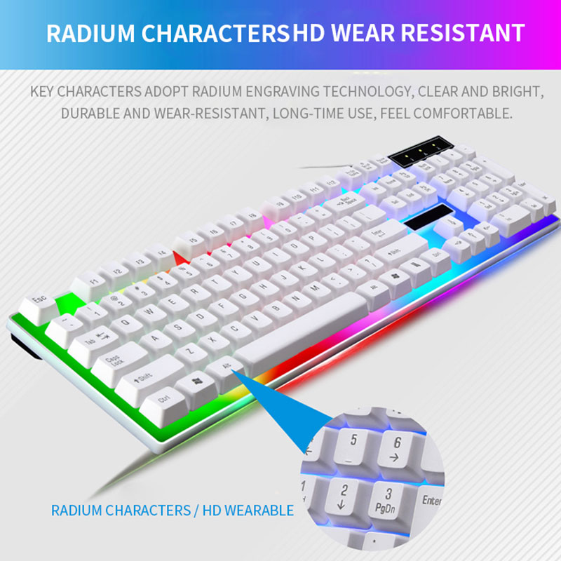 Klawiatura do gier RGB Zestaw  – Gaming Keyboard Bundle recenzja i cena