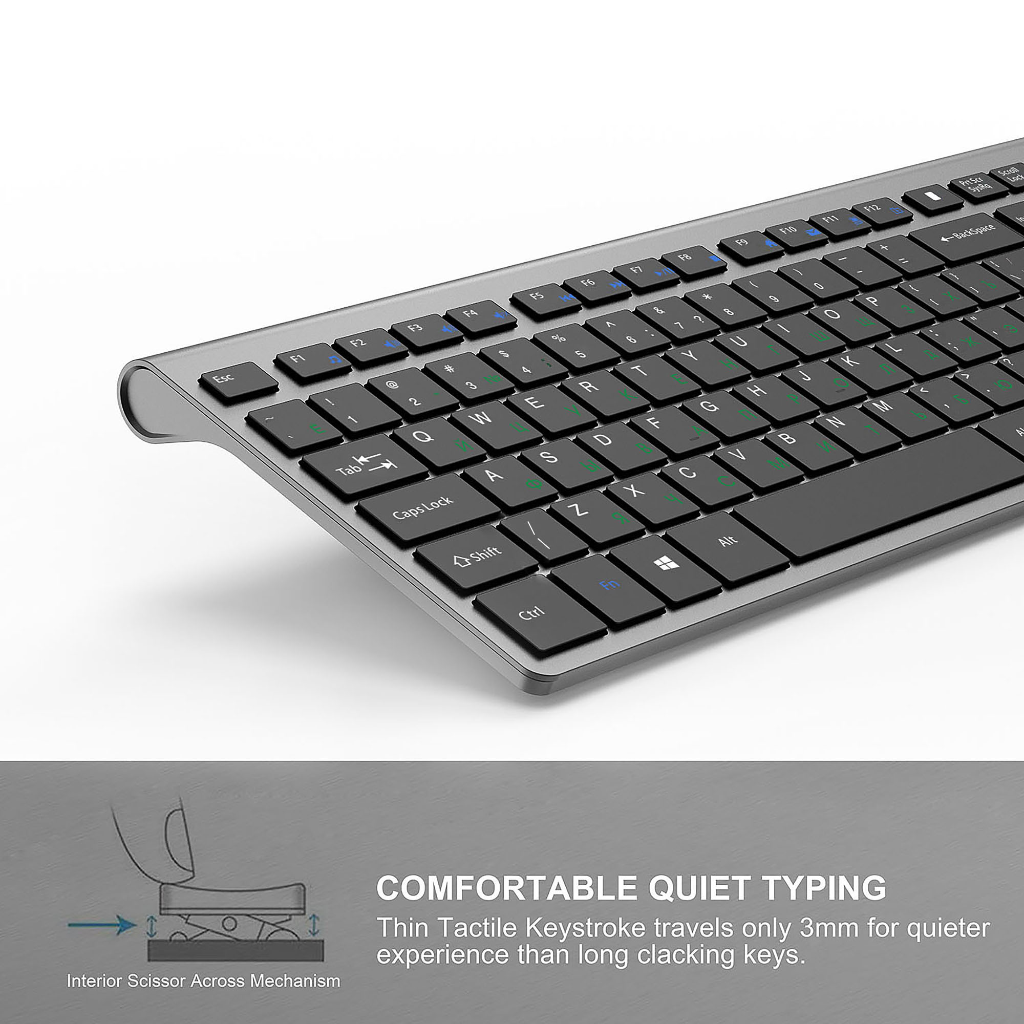 2.4G akumulatorowa bezprzewodo – Gaming Keyboard And Mouse Wireless recenzja i cena