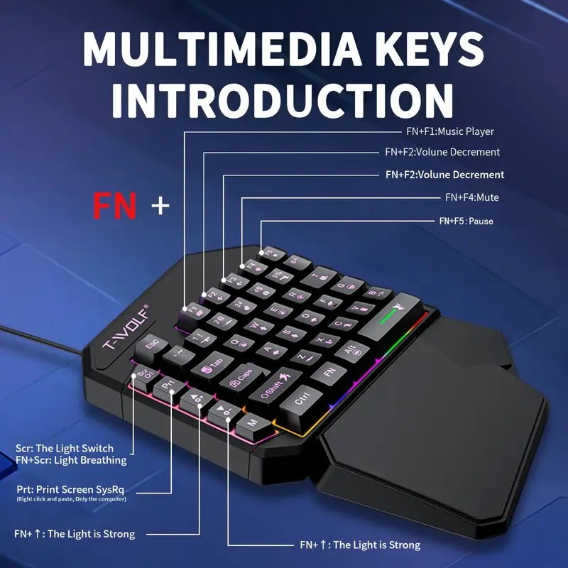 FocusOnPC TF900 2-w-1 Konwerte – Gaming Keyboard Extension recenzja i cena