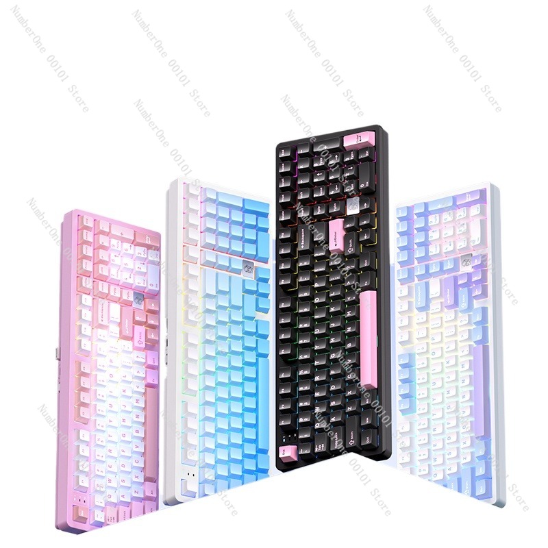 Klawiatura mechaniczna ze stop – Gaming Keyboard Mechanical Wireless recenzja i cena