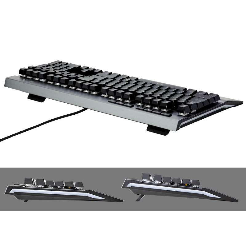 Klawiatura mechaniczna HEXGEAR – Gaming Keyboard Blue Switches recenzja i cena