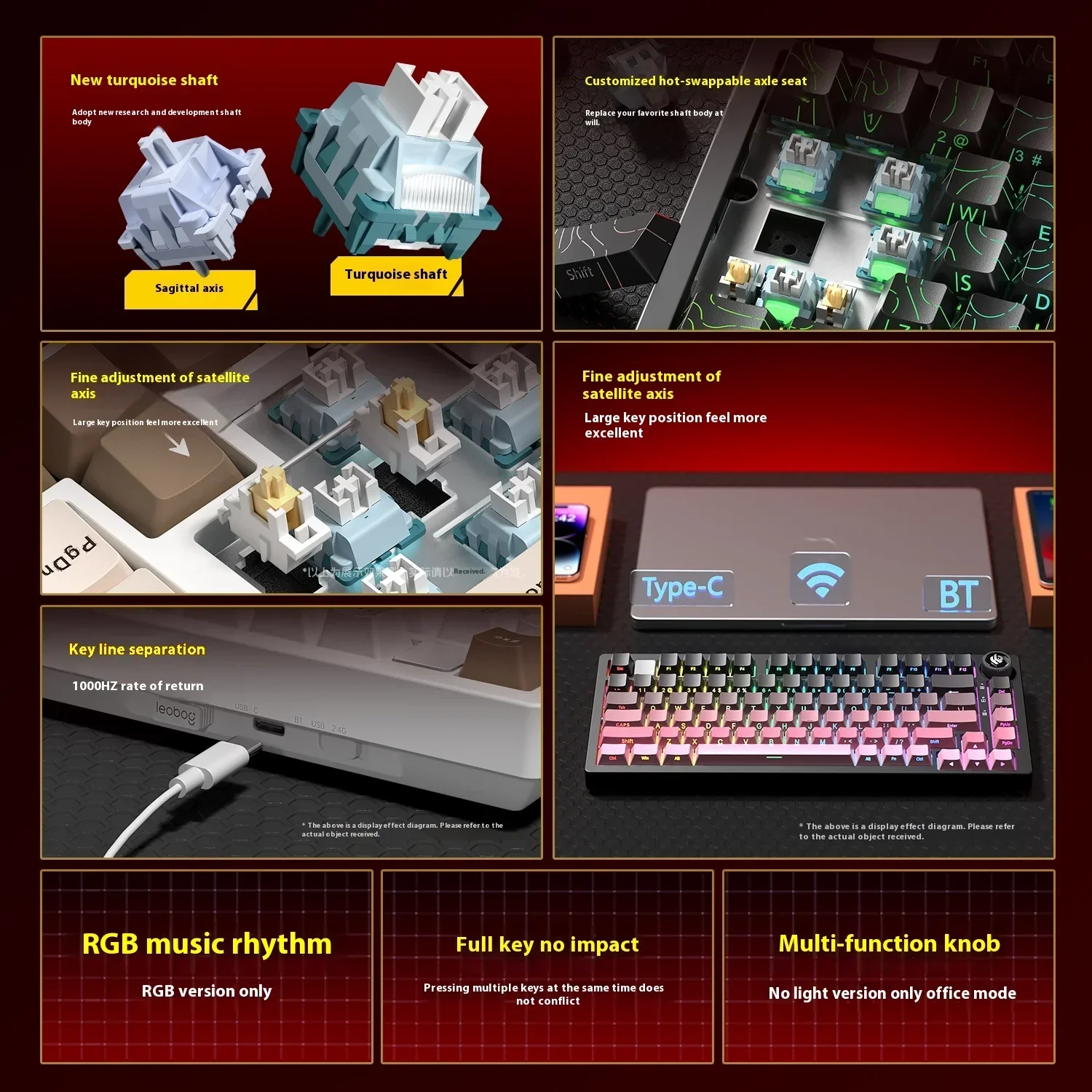 Leobog Hi75C Hi75 Hi75C Pro al – Gaming Keyboard Extension recenzja i cena